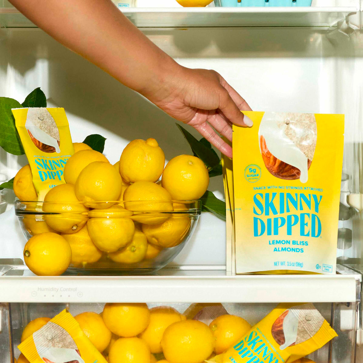 SkinnyDipped Snack Attack Almond Variety Pack – Chocolate Covered, Low Sugar, Gluten Free (15 x 1.2 oz)