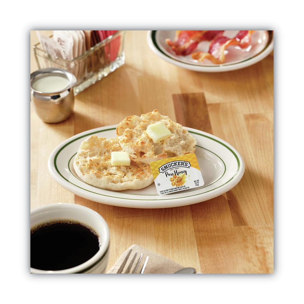 Smucker's Pure Honey Half-Ounce Cups – 200 Count Case | Portion Control, True Source Certified