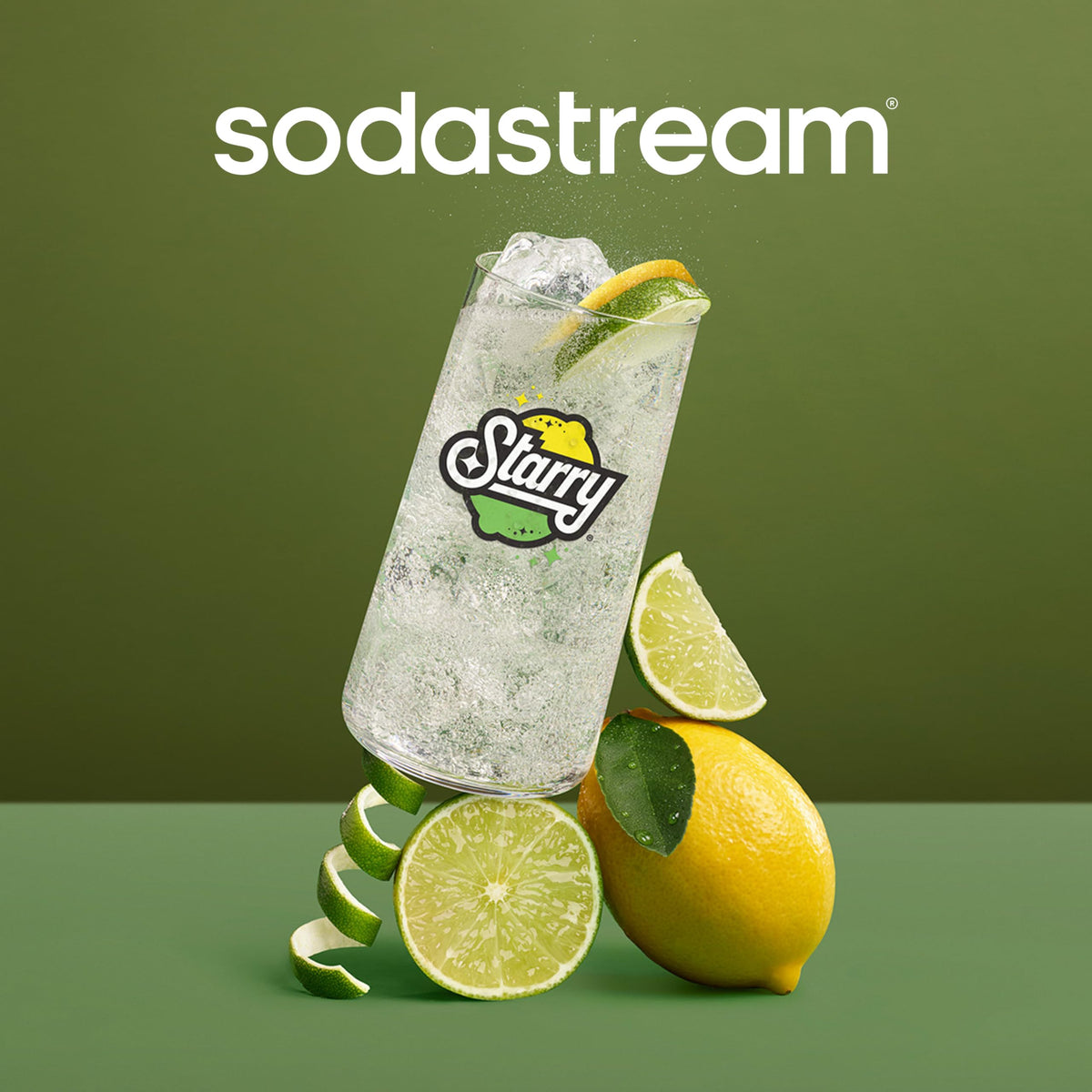 SodaStream Starry Zero New Pour Bottles Beverage Mix Pack 4 x 14.9 oz