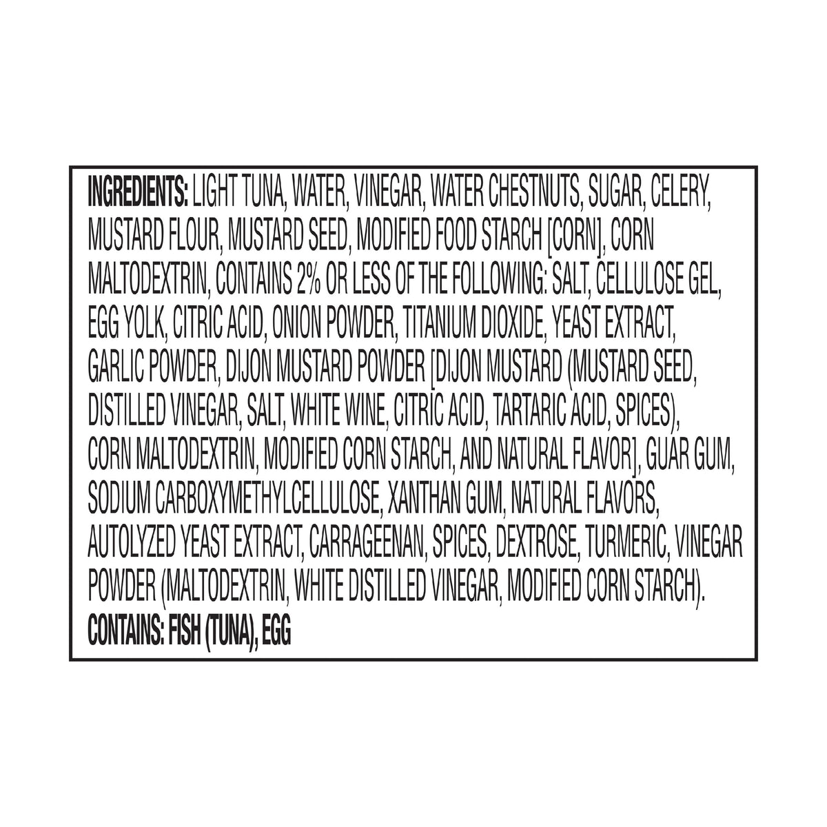 StarKist Tuna Creations Whole Grain Dijon Mustard Tuna Salad Pouch – Wild Caught, 12g Protein, 80 Cal, 24 Pack
