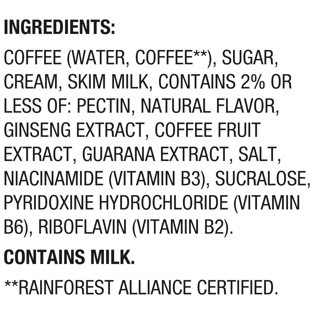 STOK Cold Brew Energy Vanilla Cream — 195mg Caffeine, B-Vitamins, Guarana & Ginseng (11 oz, 12pk)