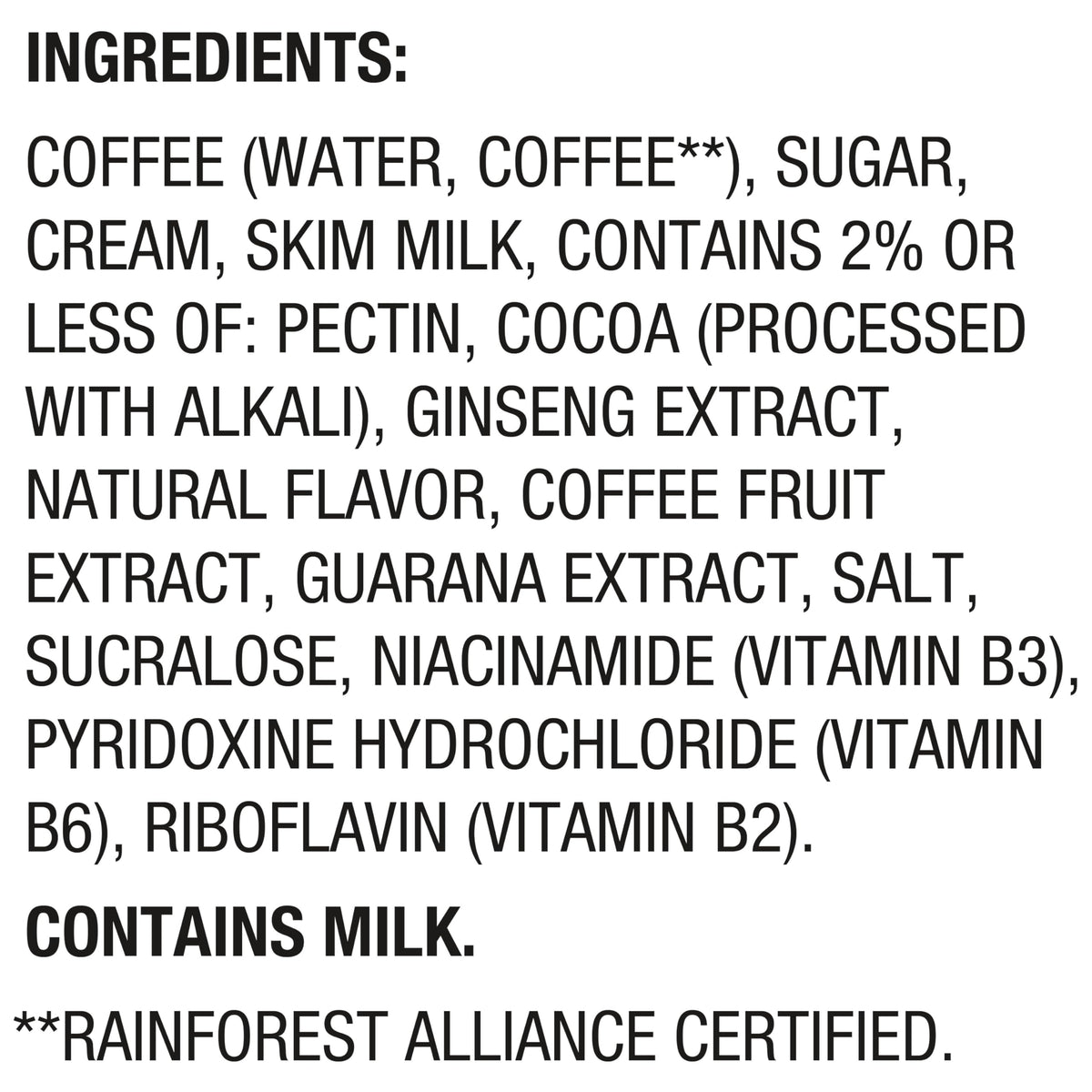 STOK Cold Brew Energy Mocha Cream – 195 mg Caffeine, 11oz Can, 12-Pack