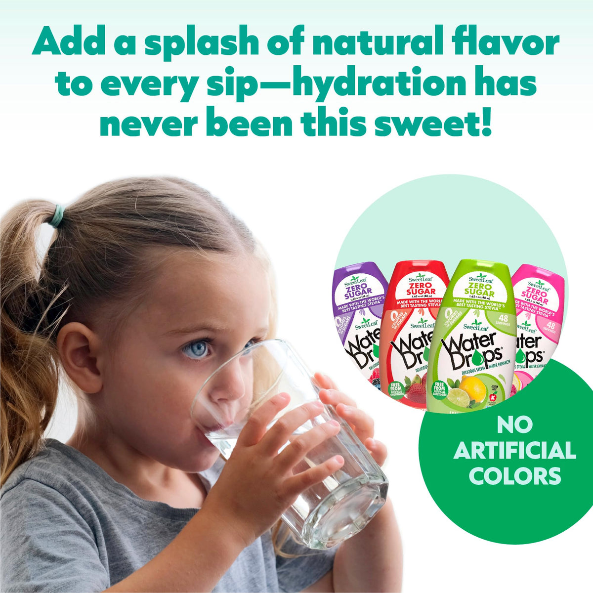SweetLeaf Water Drops Strawberry Kiwi – Zero Calorie, Sugar Free, Keto Friendly, Gluten Free (1.62 fl oz, Pack of 6)