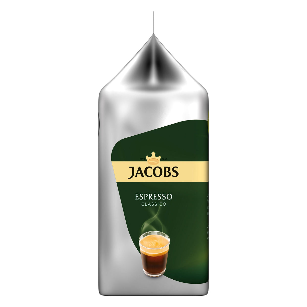 Tassimo Jacobs Espresso — Rainforest Alliance Certified, 5 x 16 T-Discs