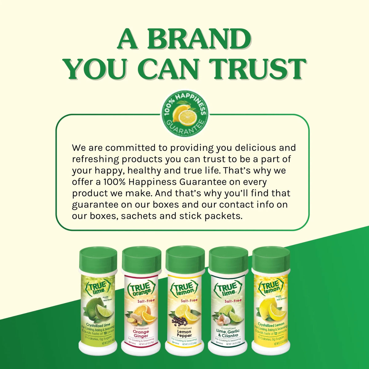 True Lime 10.6oz Shakers 2-Pack by True Citrus | 0 Cal, 0 Sugar, 100% Natural