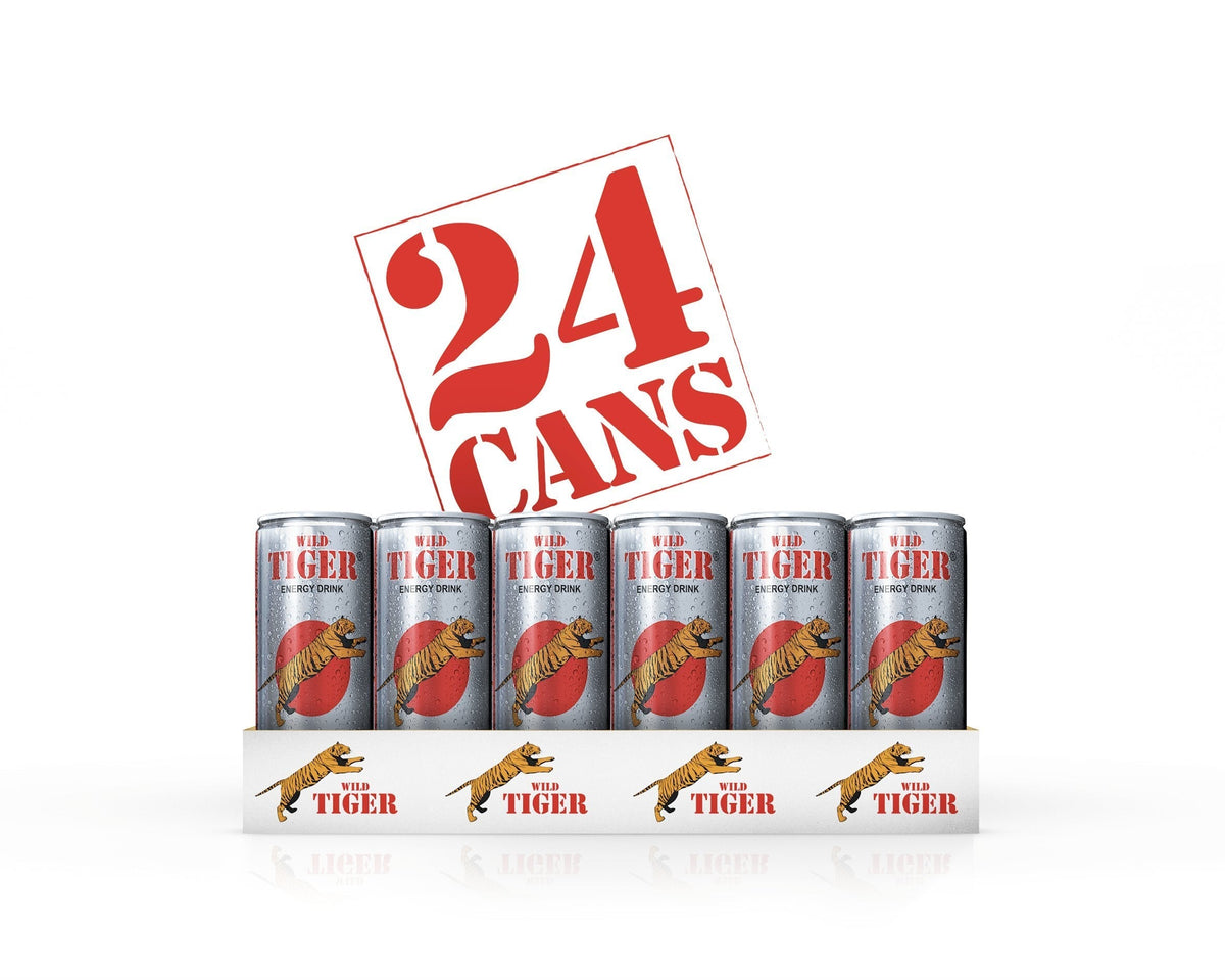 UINCLU Wild Tiger Energy Drink – 8.3 fl oz, 24 cans per case