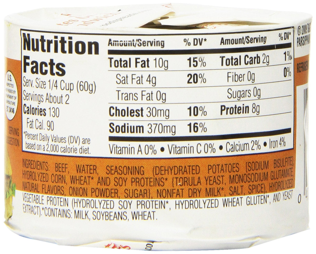 Underwood Roast Beef Spread – 4.25 oz, Pack of 24 | Premium Ready-to-Spread