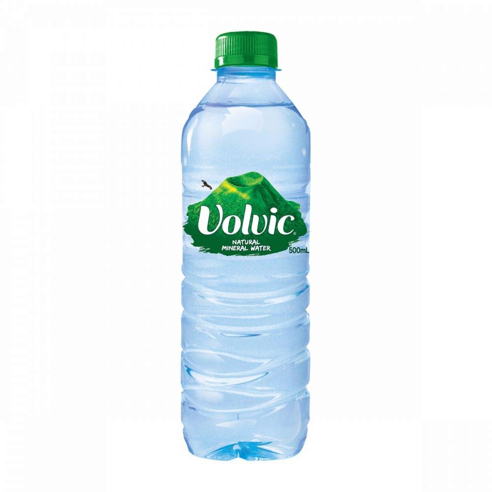 Volvic Mineral Water 500ml – Pack of 12 | Naturally Pure from Auvergne