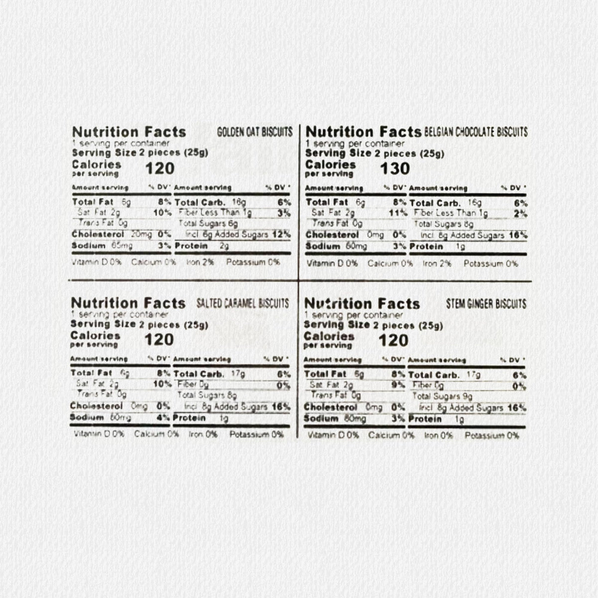 Walker’s Assorted Scottish Cookie Variety Pack – 100 Snack Packs (2 Cookies Each)