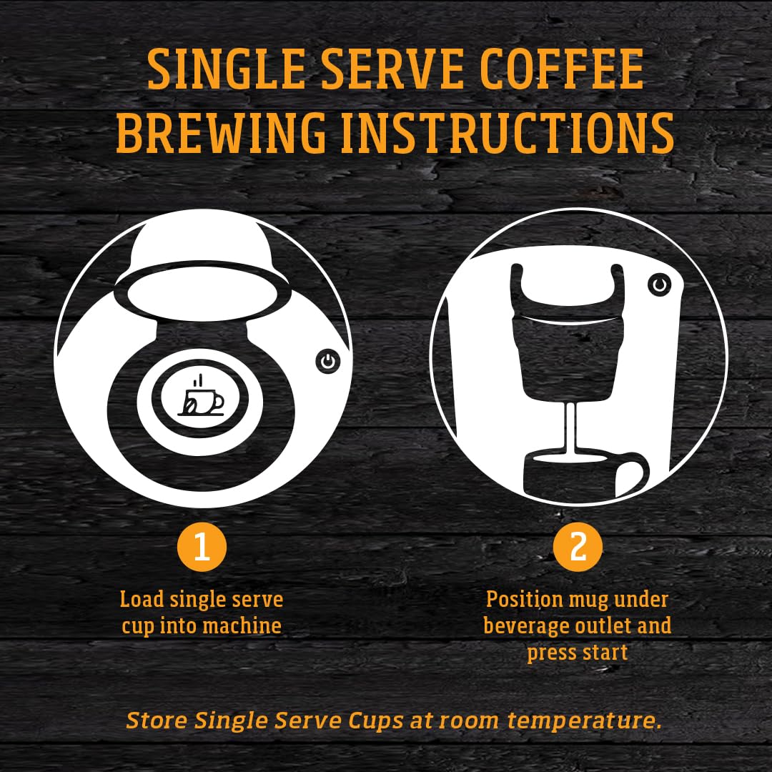 Yellowstone Caramel Oatmeal Light Roast Coffee Pods – 100% Arabica, Recyclable, 36 Count