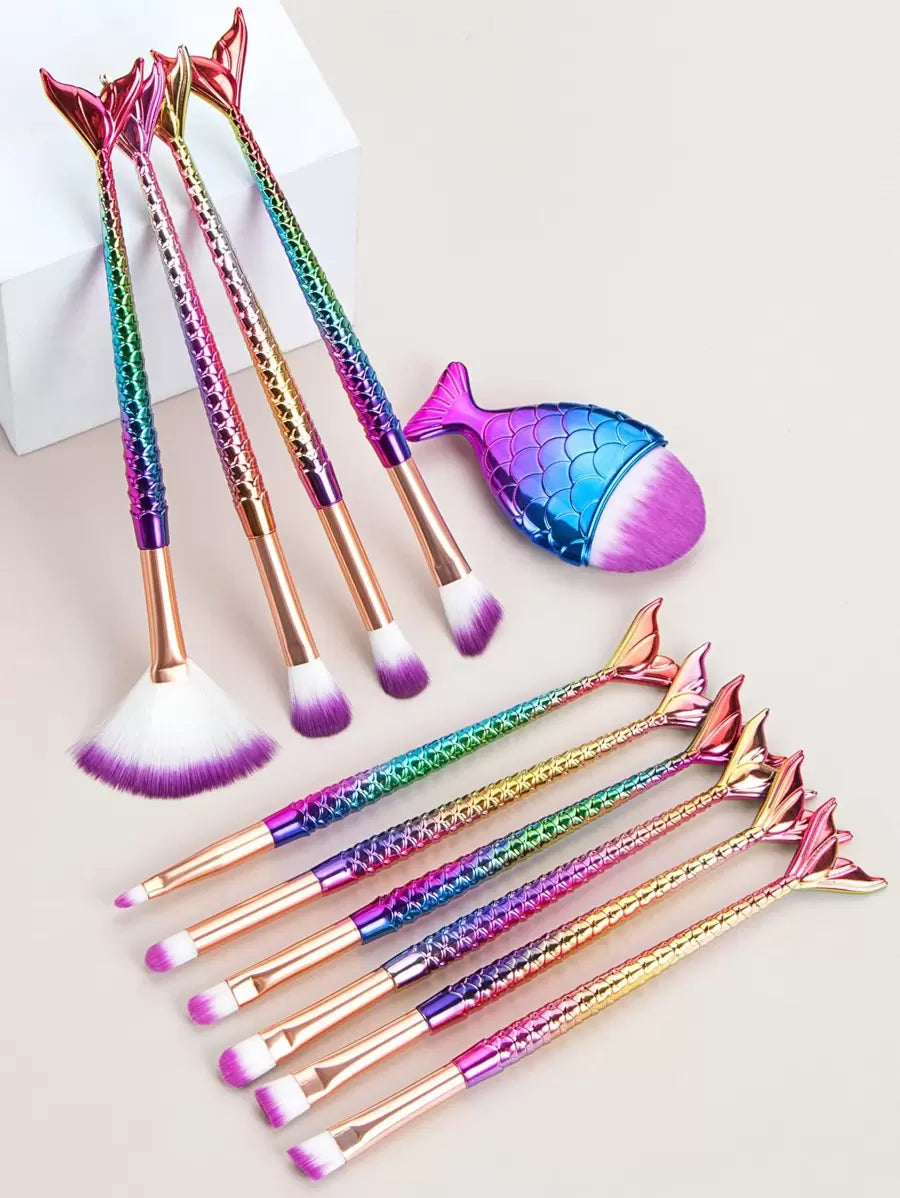 Makeup Brush Sets, 11pcs Creative Multifunctional Makeup Brush
