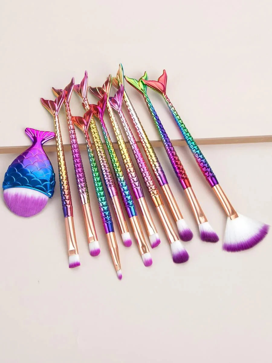 Makeup Brush Sets, 11pcs Creative Multifunctional Makeup Brush