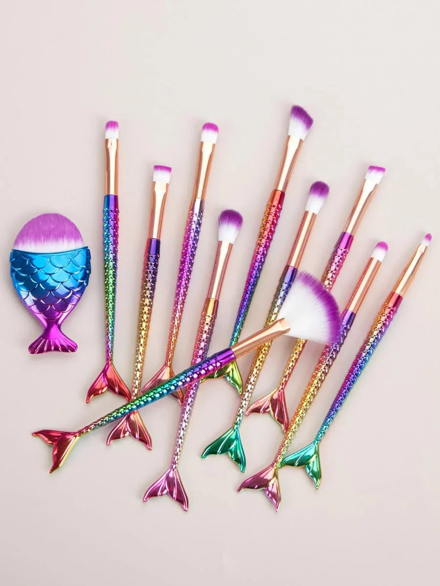 Makeup Brush Sets, 11pcs Creative Multifunctional Makeup Brush