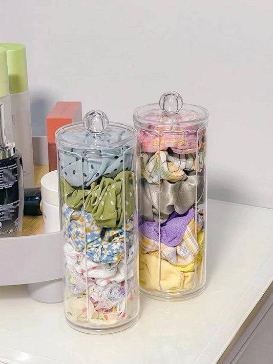 1pc Clear Scrunchie Holder Stand