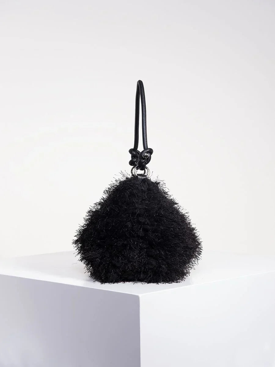 Random Pattern Shoulder Bag, Sequin Bag