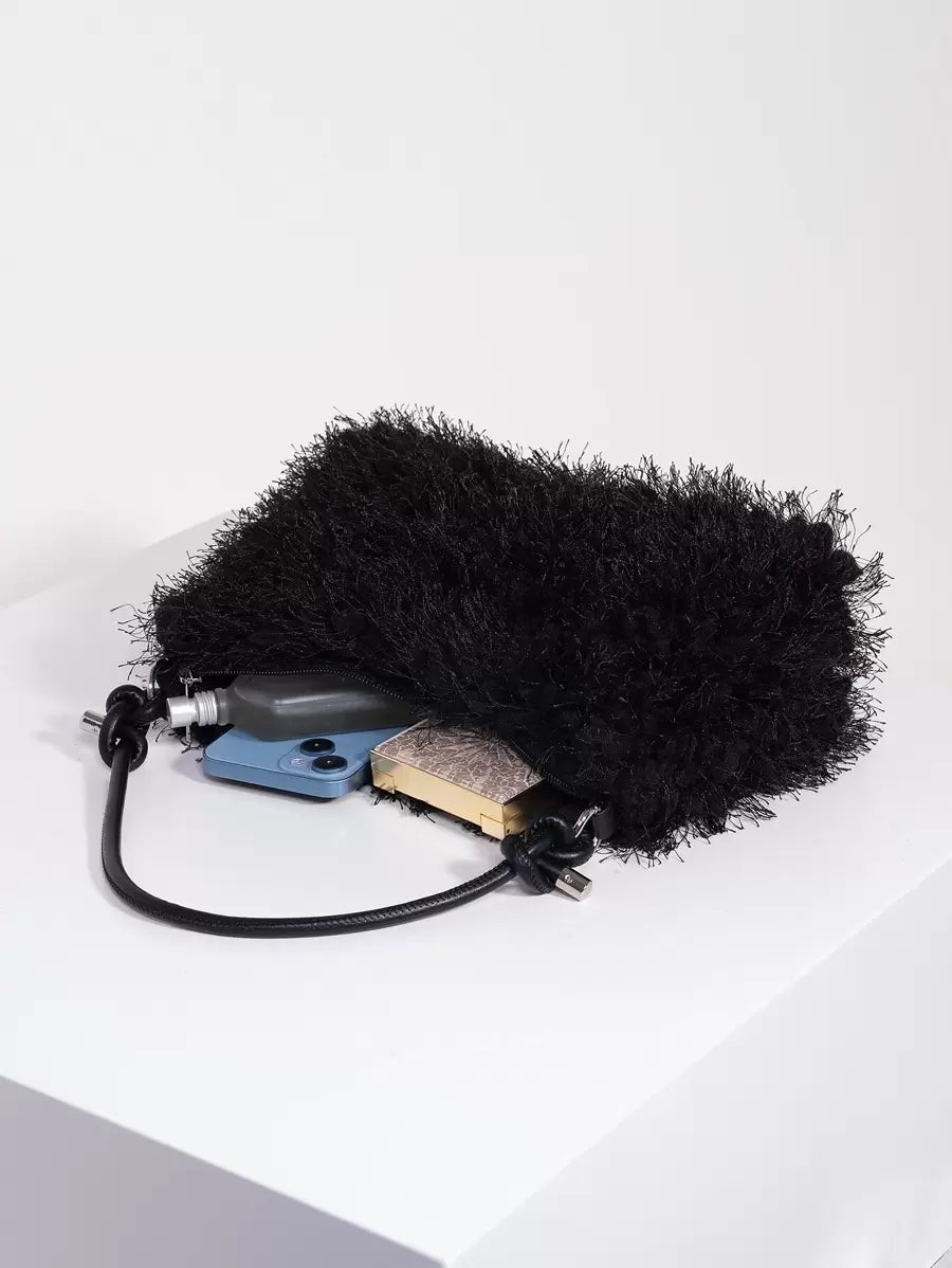 Random Pattern Shoulder Bag, Sequin Bag