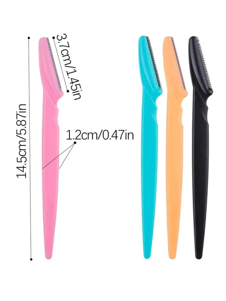 12pcs Women Eyebrow Razor