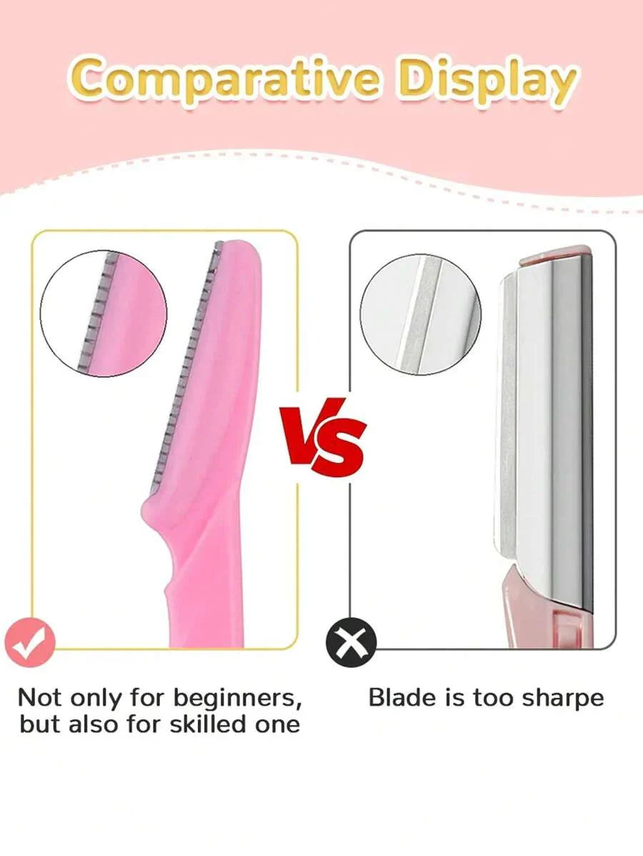 12pcs Women Eyebrow Razor