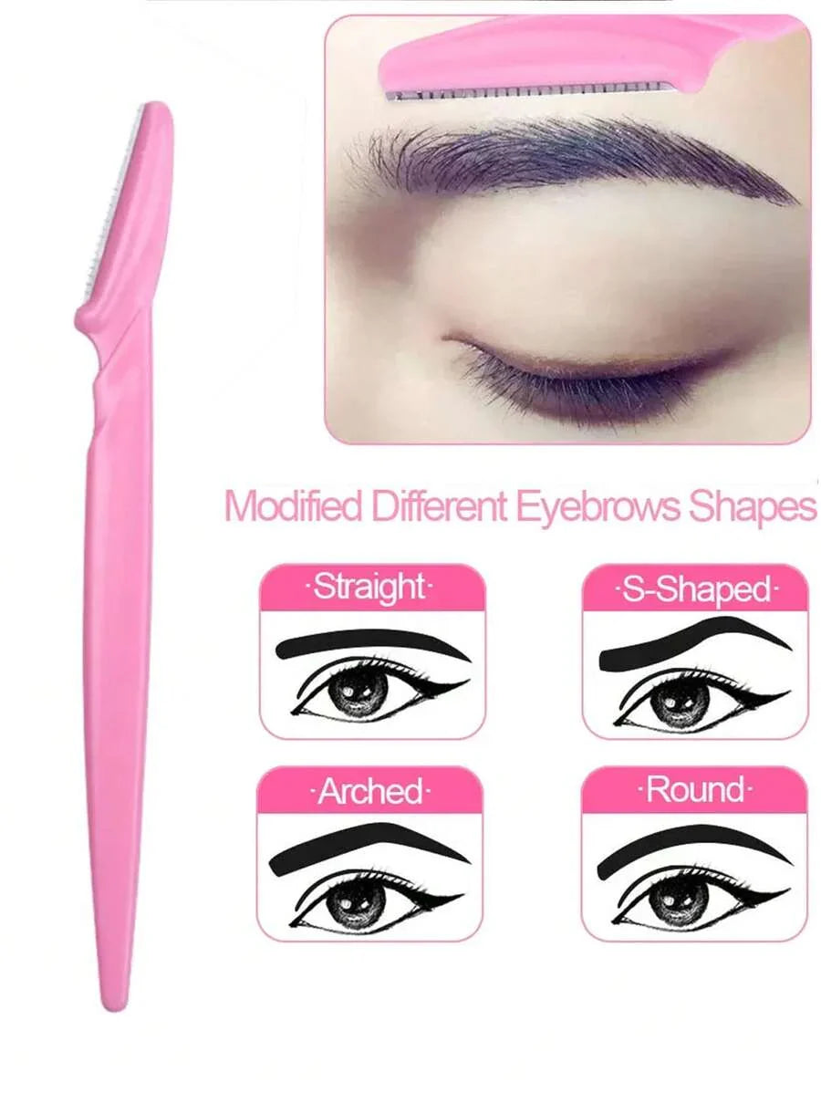 12pcs Women Eyebrow Razor
