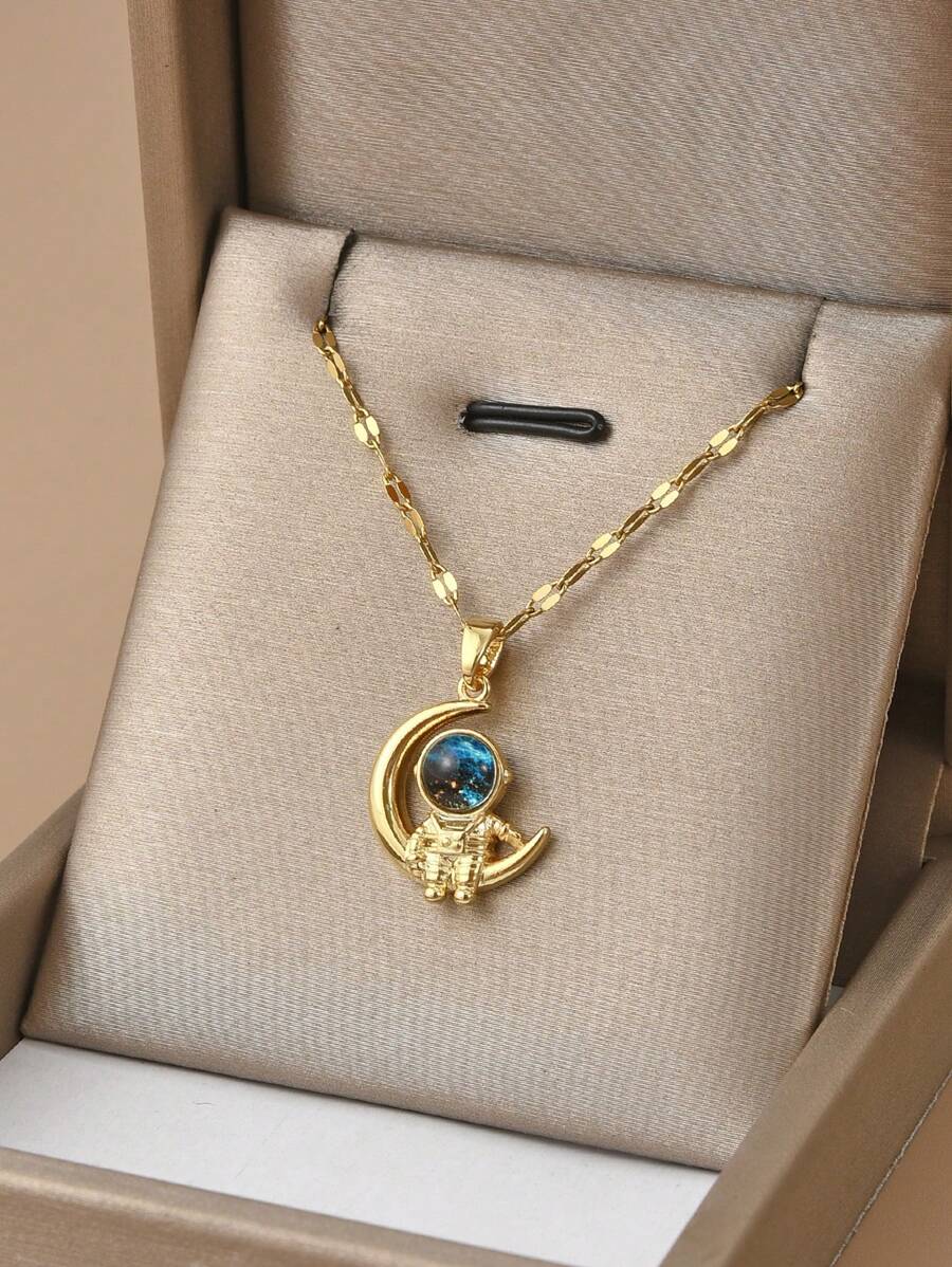 1pc Fashionable Starry Sky, Butterfly