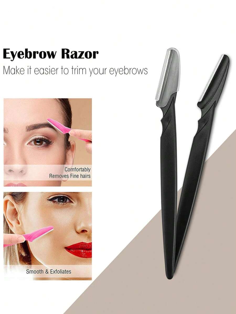 12pcs Women Eyebrow Razor