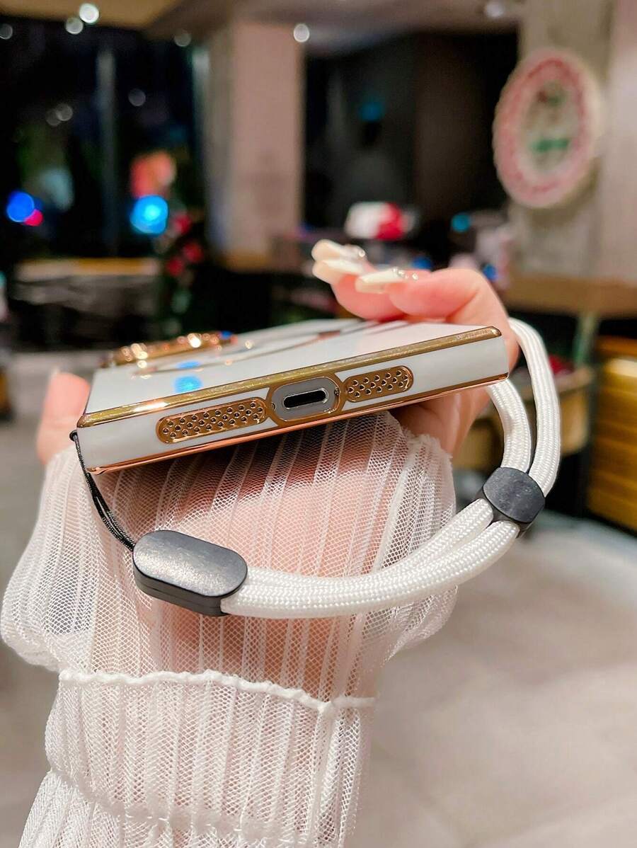 White Heart Pattern Fashion Phone Cases