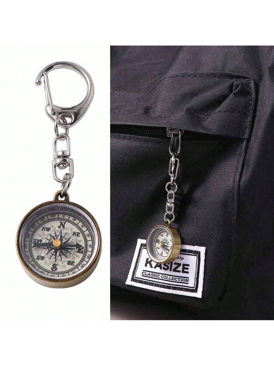 Mini Compass Vintage Survival Zinc Alloy Pocket Compass