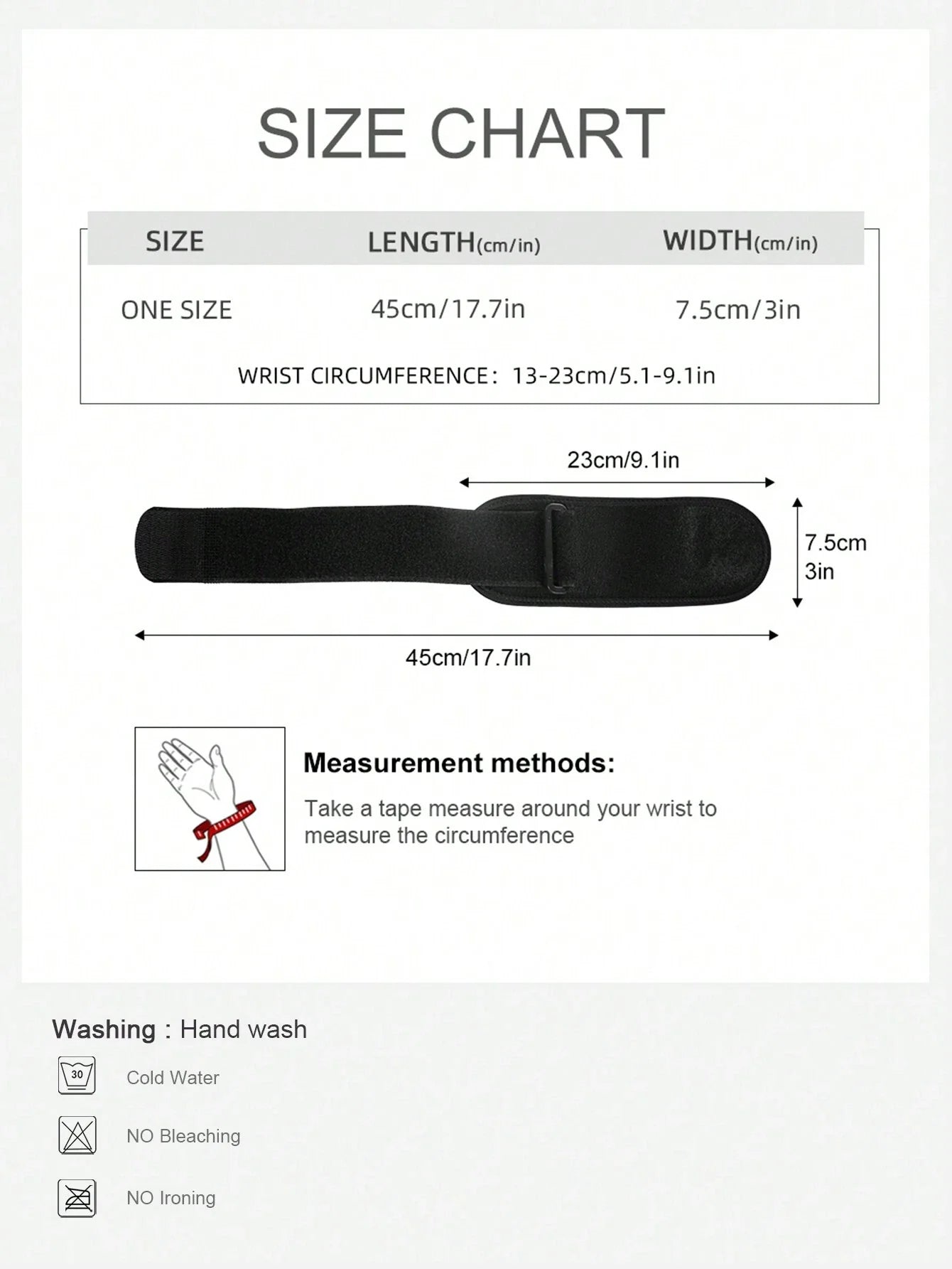VBOSI Adjustable Wrist Support Wrap