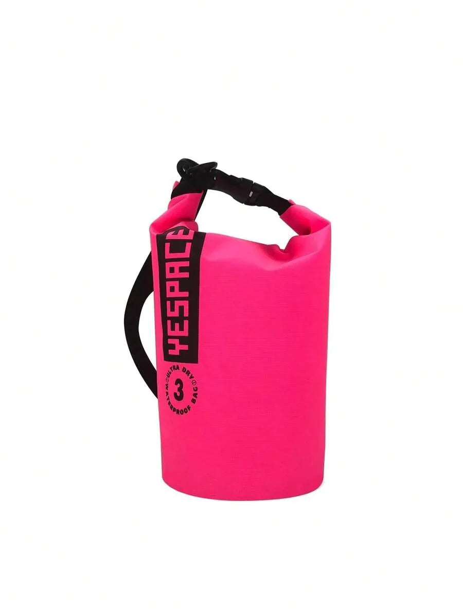 YESPACE Waterproof PVC Dry Bag Backpack With Mesh Pocket