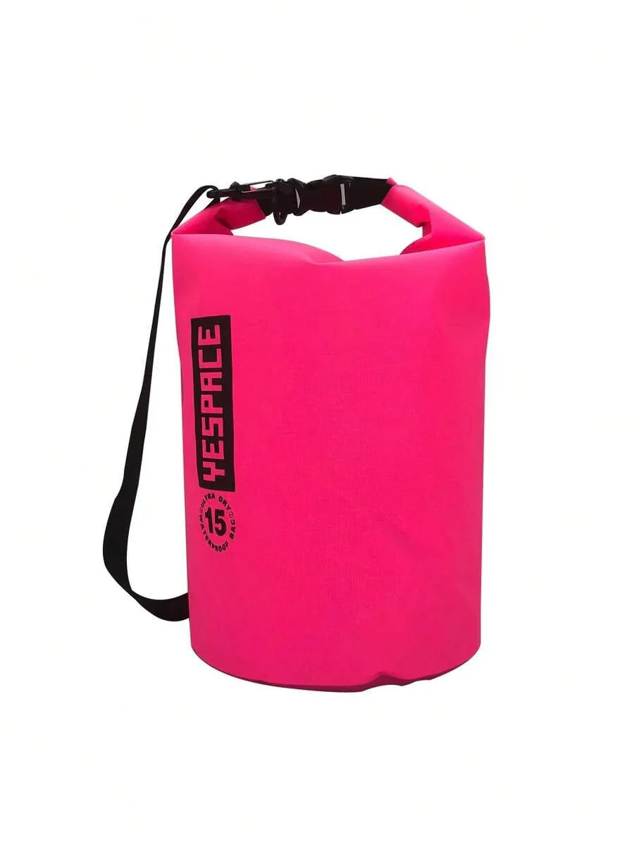YESPACE Waterproof PVC Dry Bag Backpack With Mesh Pocket