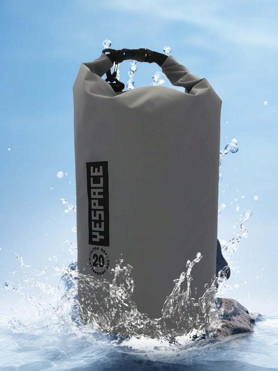 YESPACE Waterproof PVC Dry Bag Backpack With Mesh Pocket