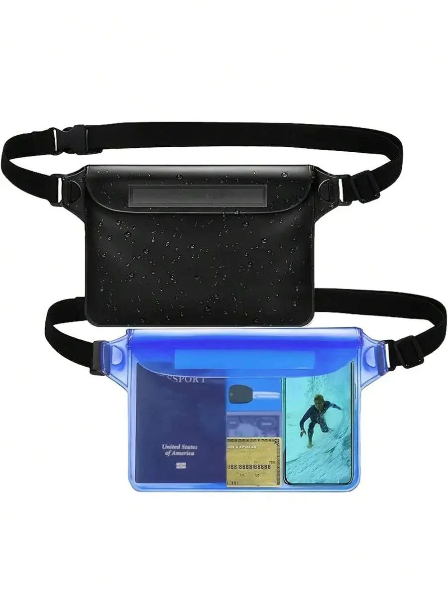 Waterproof Waist Pouch, Swimming Diving Bag