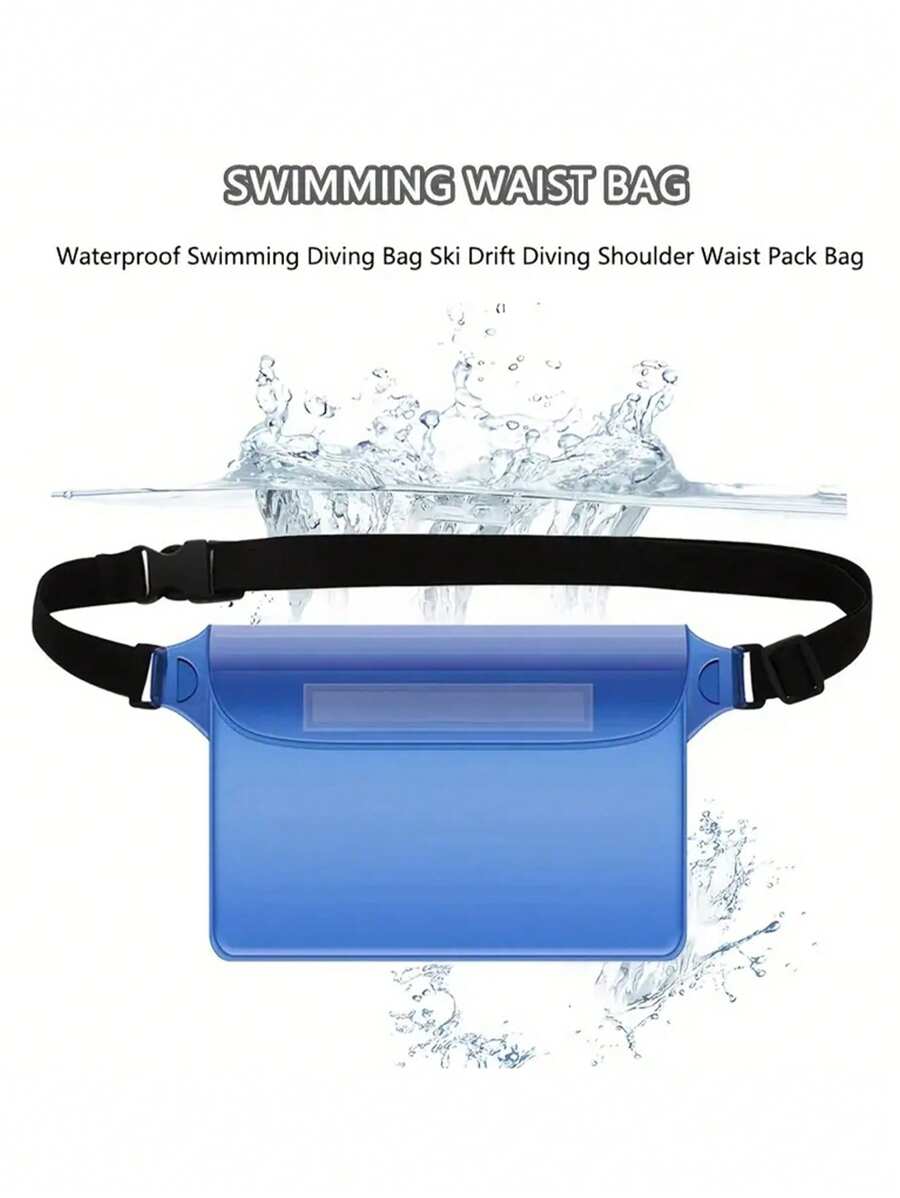 Waterproof Waist Pouch, Swimming Diving Bag