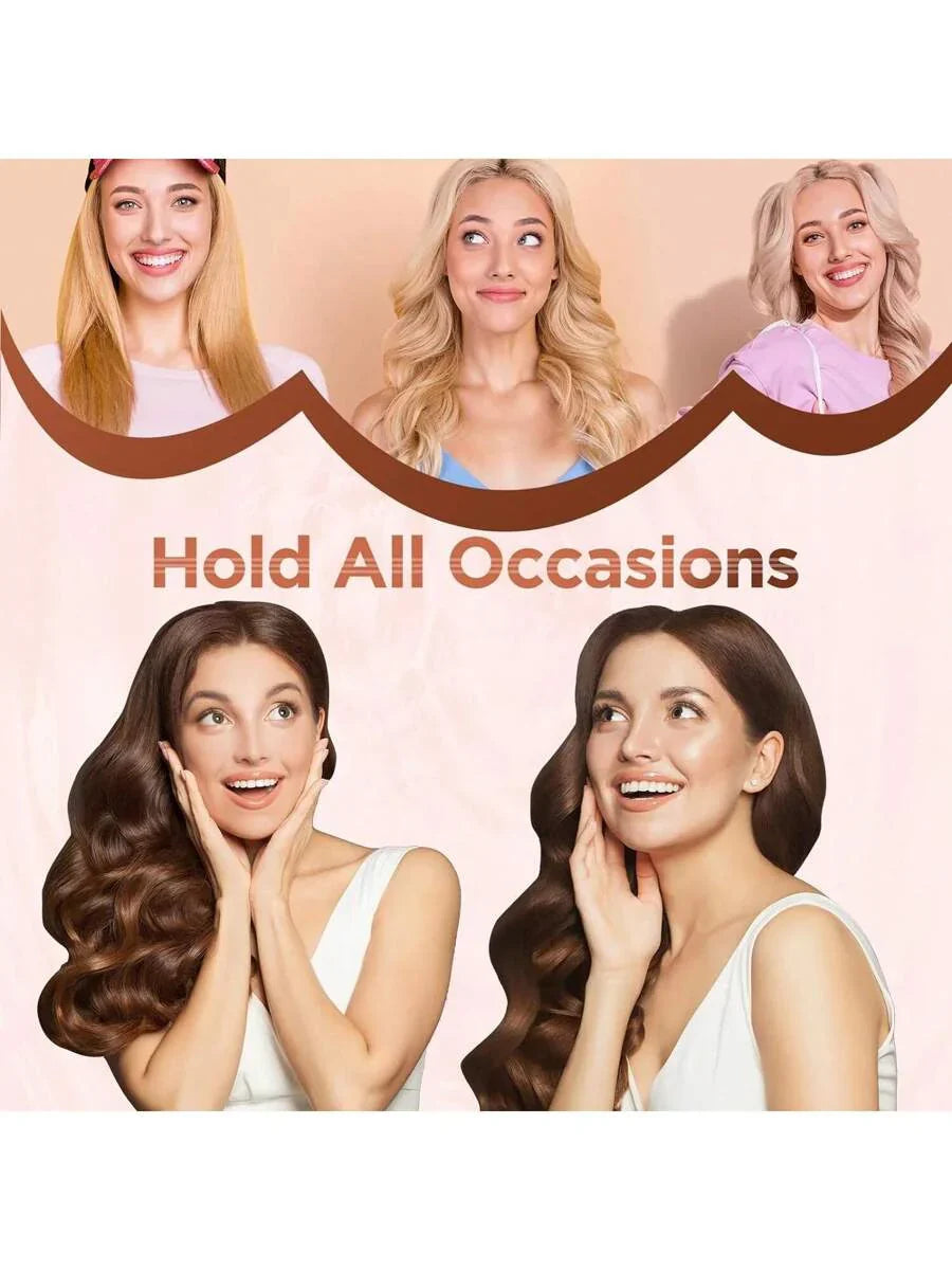 5 In 1 Wand Curling Iron-Curling Wand Set With Hair Straightener