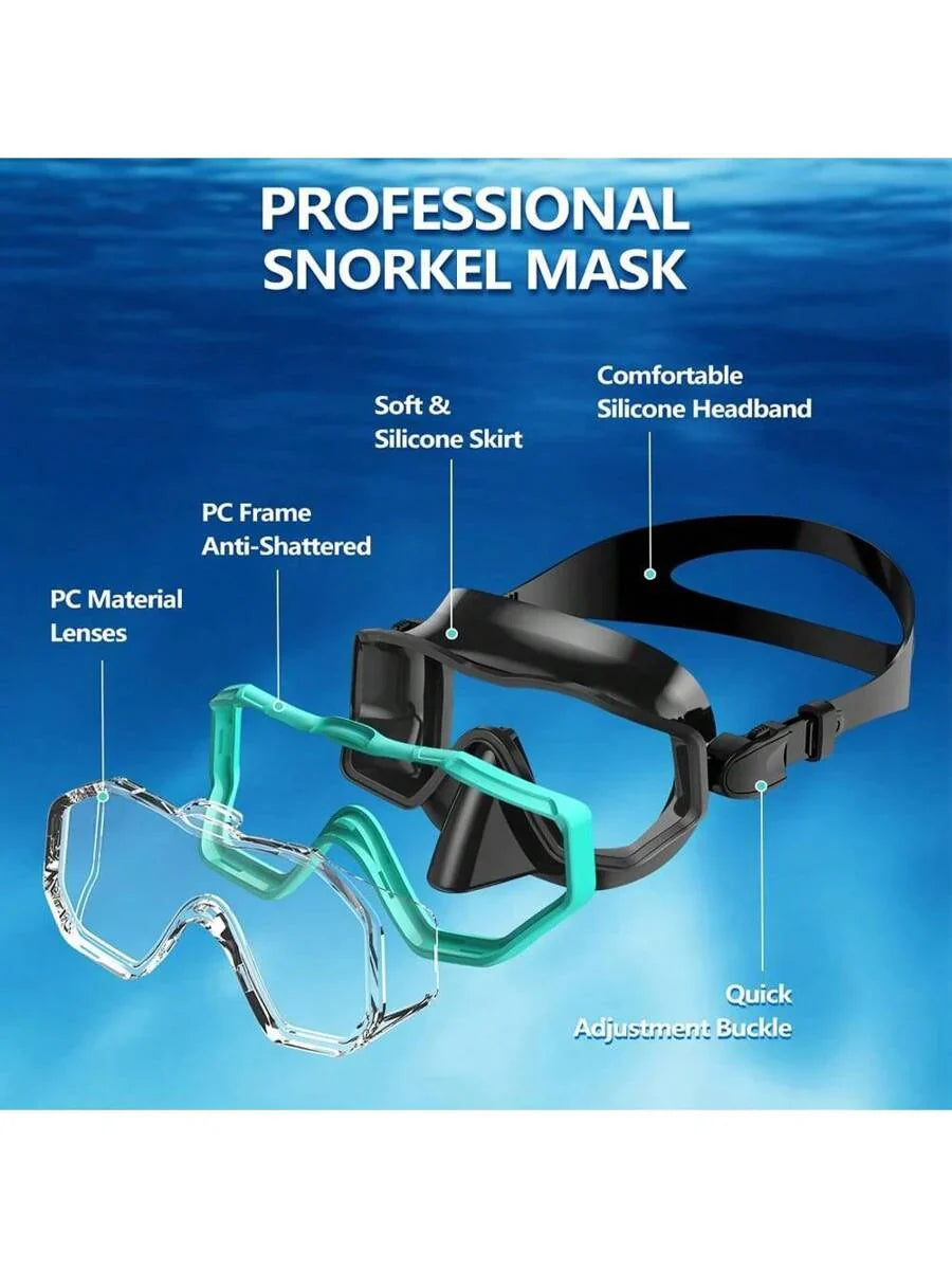 JoyMaySun 1pc Adult Silicone Diving Mask