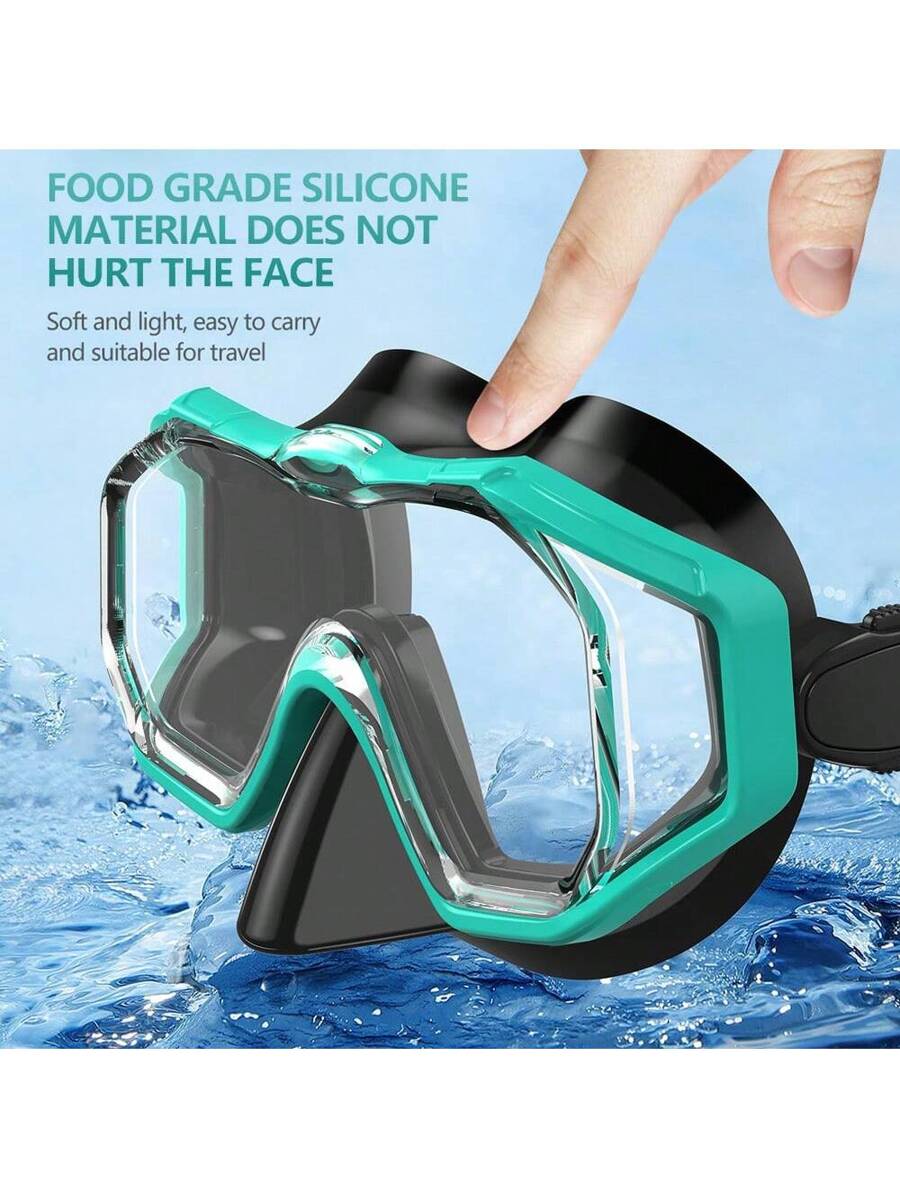 JoyMaySun 1pc Adult Silicone Diving Mask