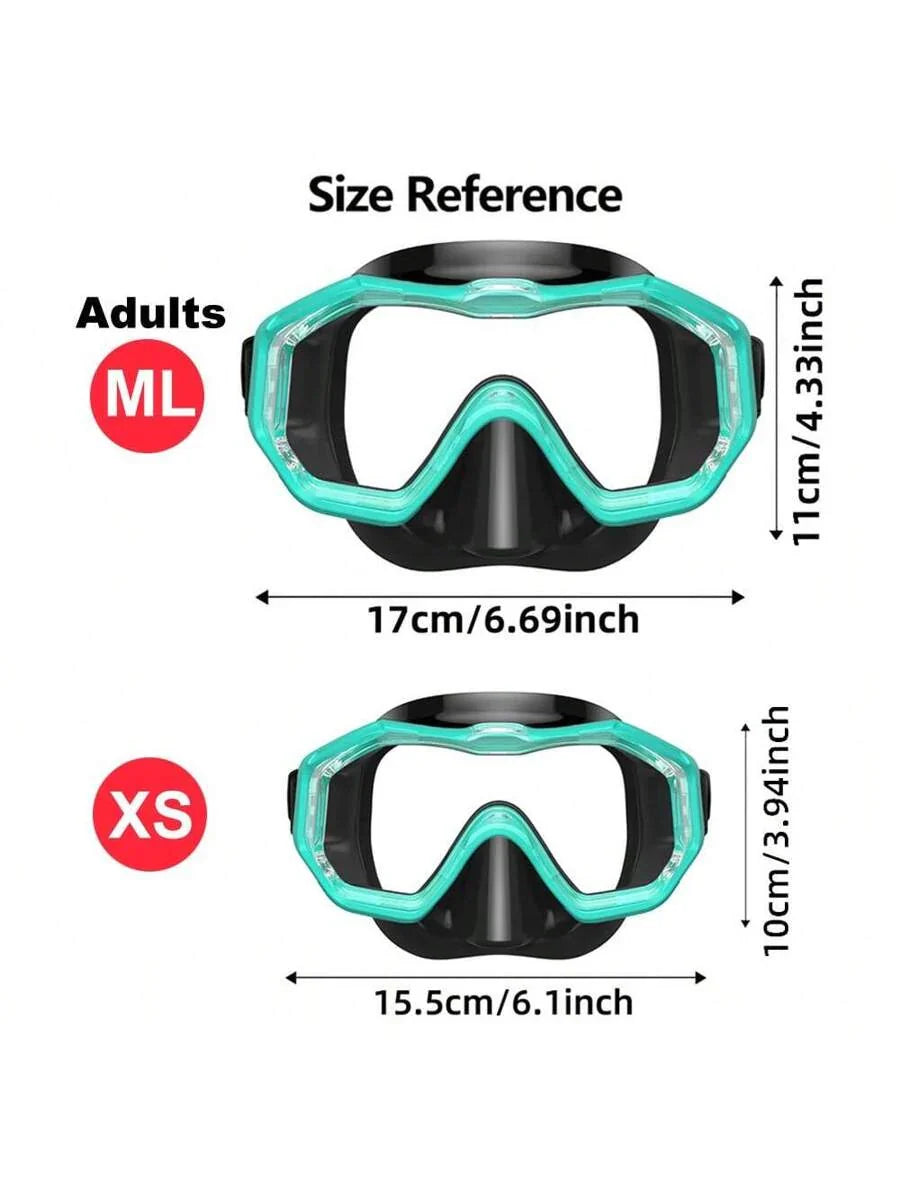 JoyMaySun 1pc Adult Silicone Diving Mask