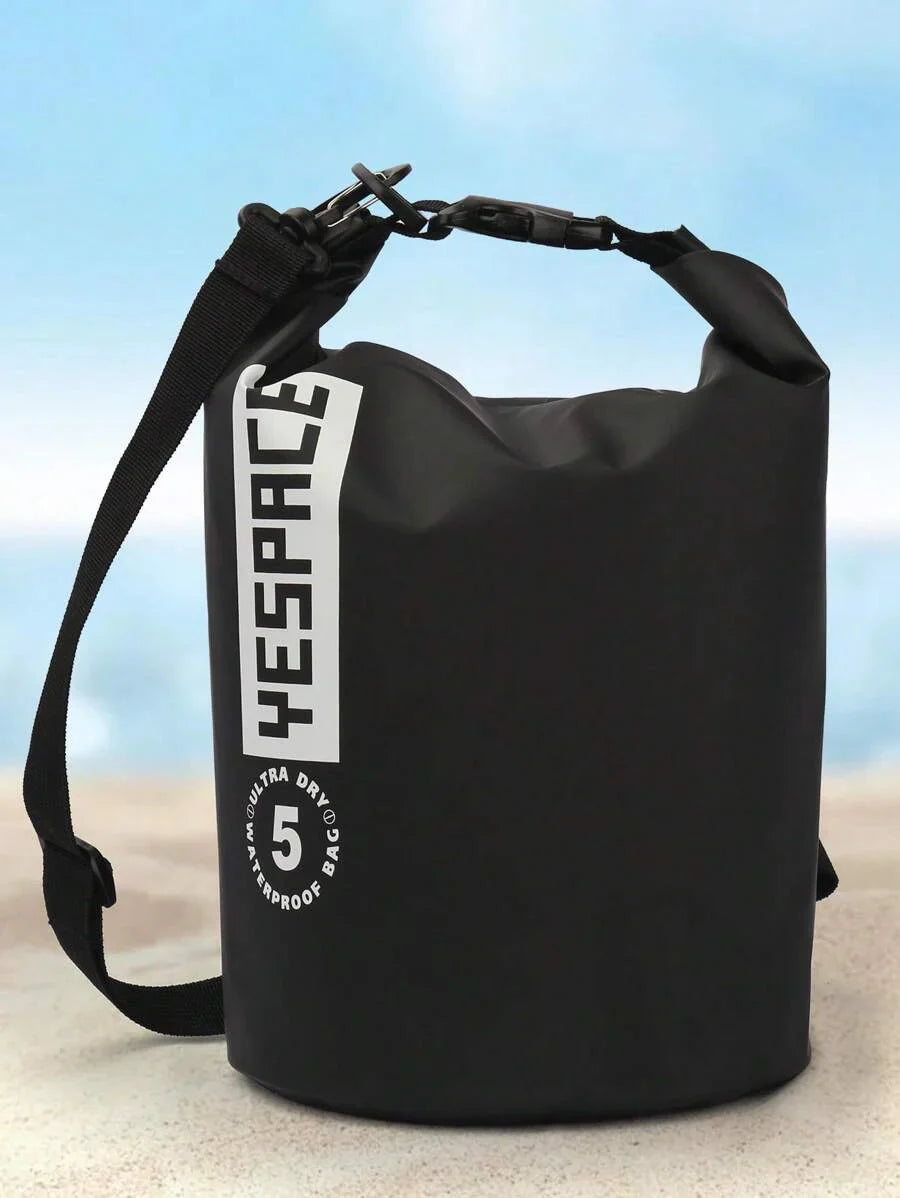YESPACE Waterproof PVC Dry Bag Backpack With Mesh Pocket