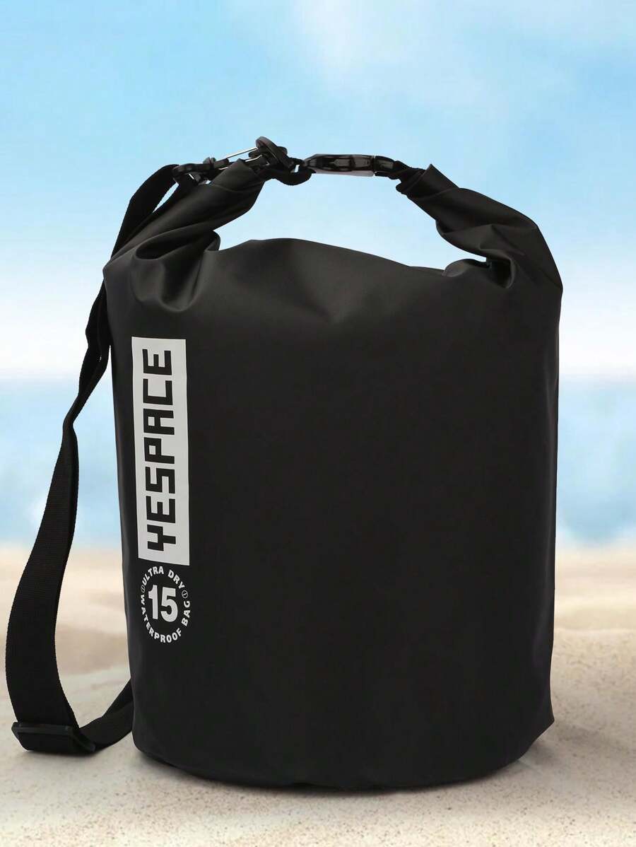 YESPACE Waterproof PVC Dry Bag Backpack With Mesh Pocket