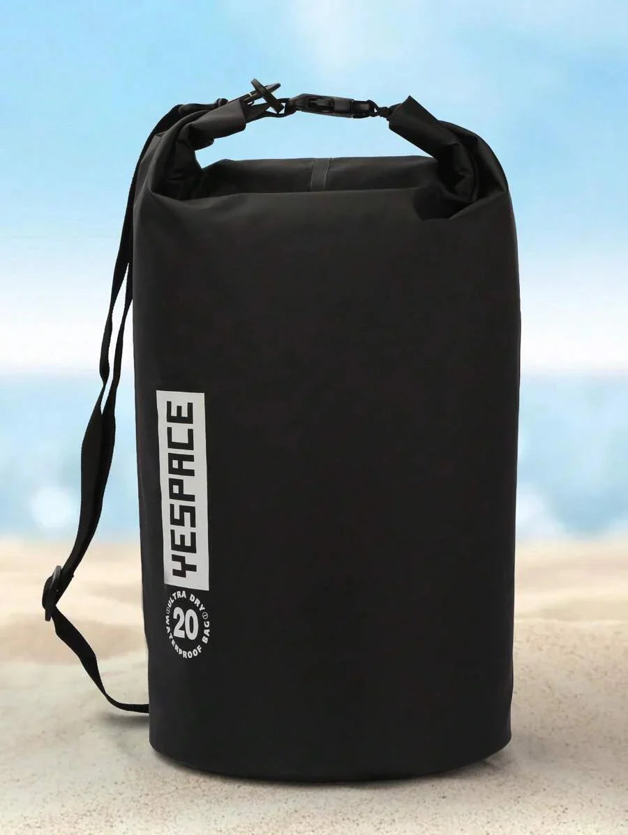YESPACE Waterproof PVC Dry Bag Backpack With Mesh Pocket