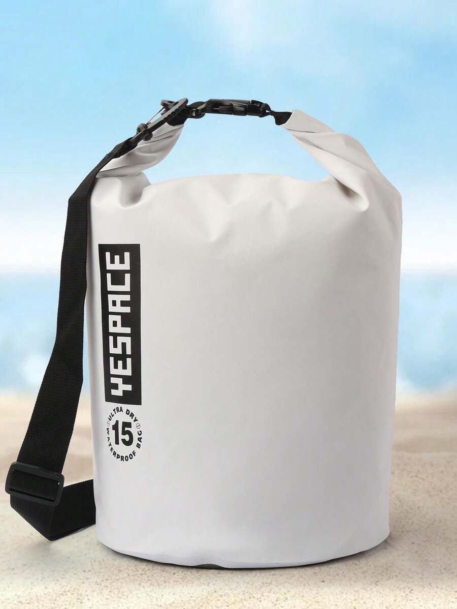 YESPACE Waterproof PVC Dry Bag Backpack With Mesh Pocket