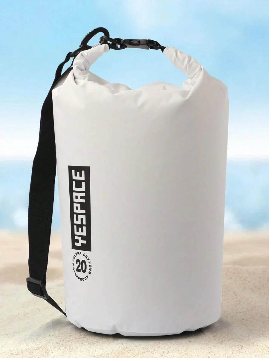 YESPACE Waterproof PVC Dry Bag Backpack With Mesh Pocket