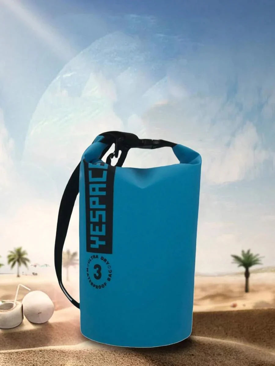 YESPACE Waterproof PVC Dry Bag Backpack With Mesh Pocket