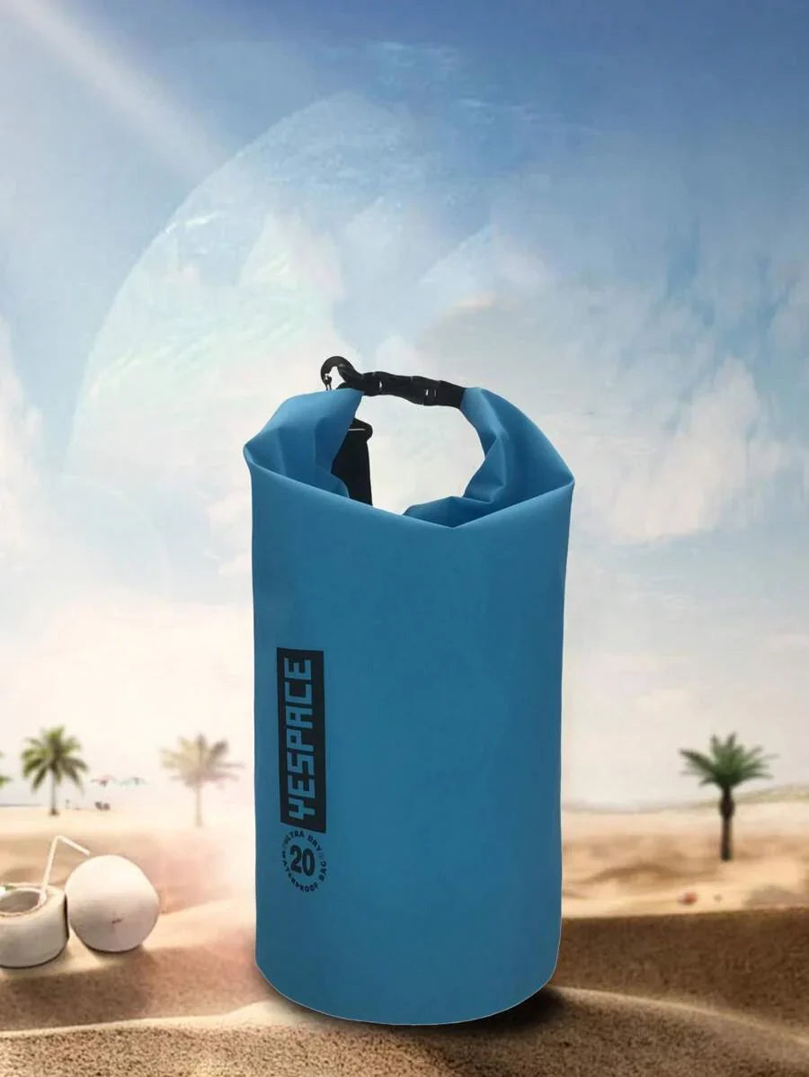 YESPACE Waterproof PVC Dry Bag Backpack With Mesh Pocket