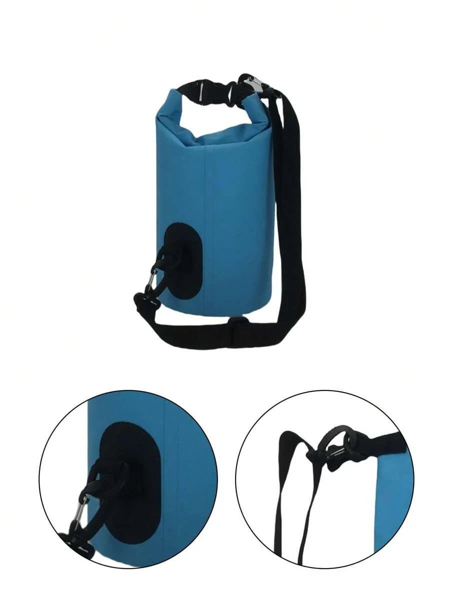 YESPACE Waterproof PVC Dry Bag Backpack With Mesh Pocket