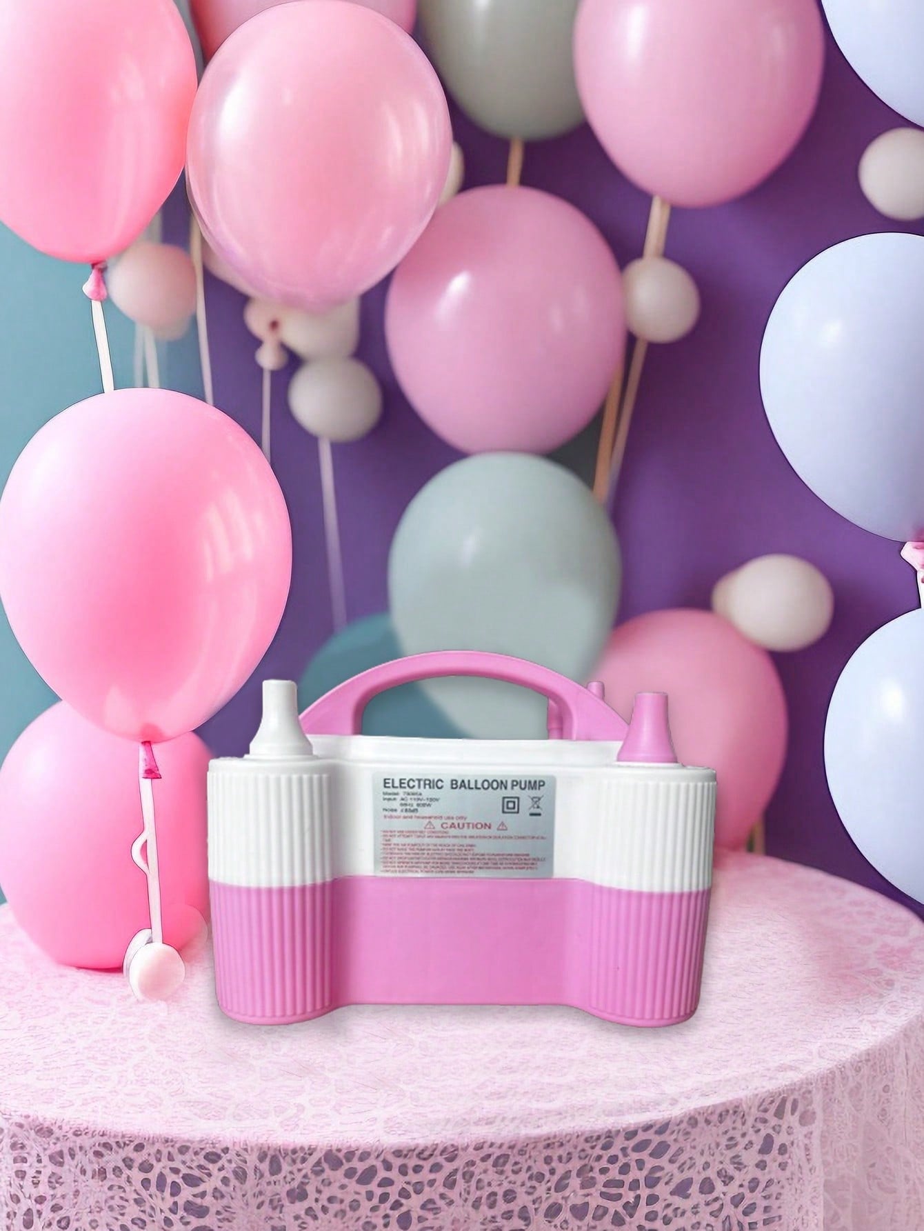 Electric Dual Nozzle Balloon Pump