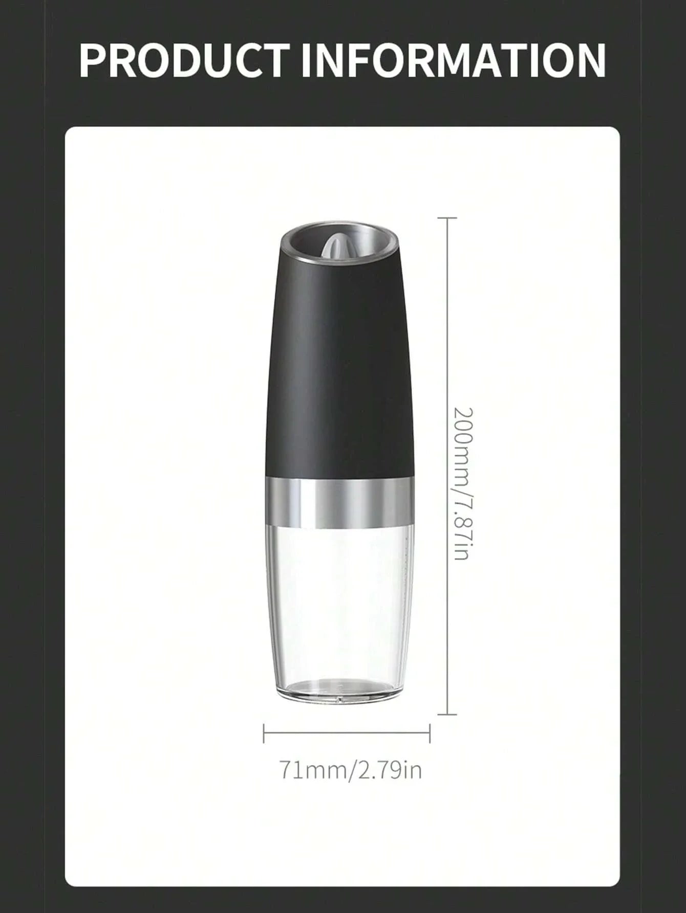 CLITON Gravity Electric Grinder Set