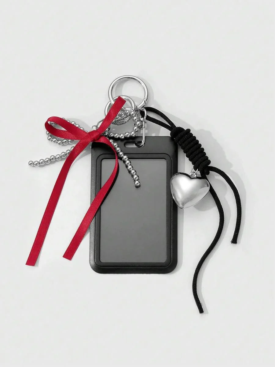 ROMWE Kawaii 1 College Style Red Card Cover