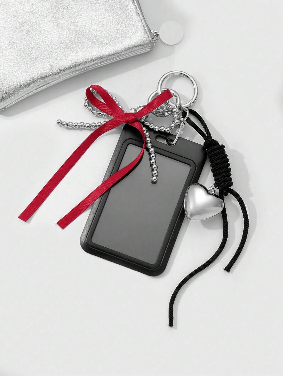 ROMWE Kawaii 1 College Style Red Card Cover