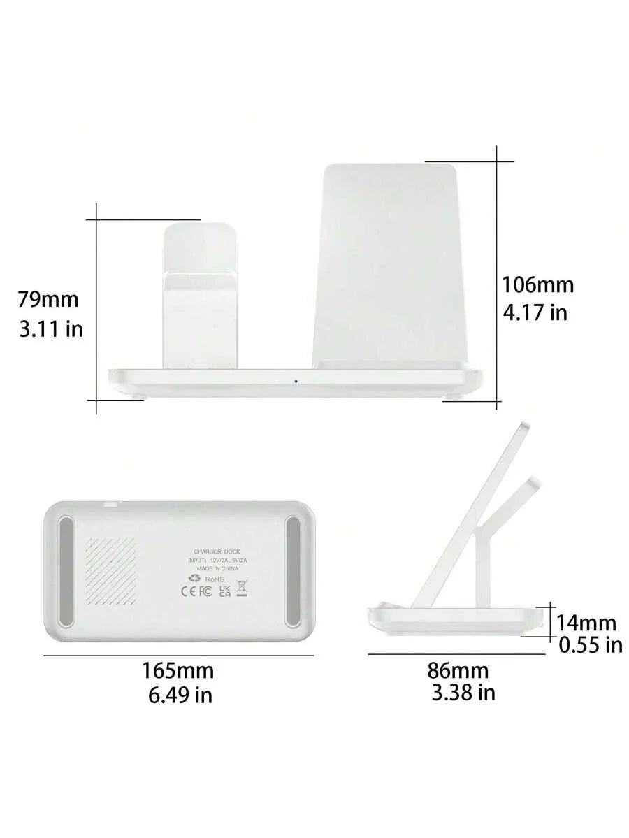Fast Charging Dock Station For Multiple Devices - 15W